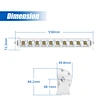 White and Yellow led light bar