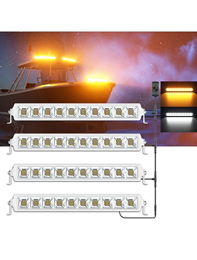 White and Yellow led light bar